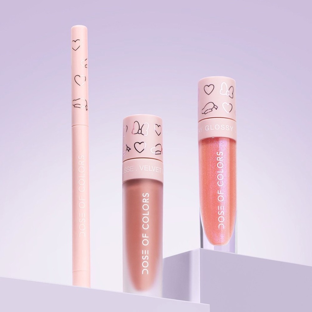 Dose of Colors Donald Duck Velvet Lipstick and Gimme That Lipliner